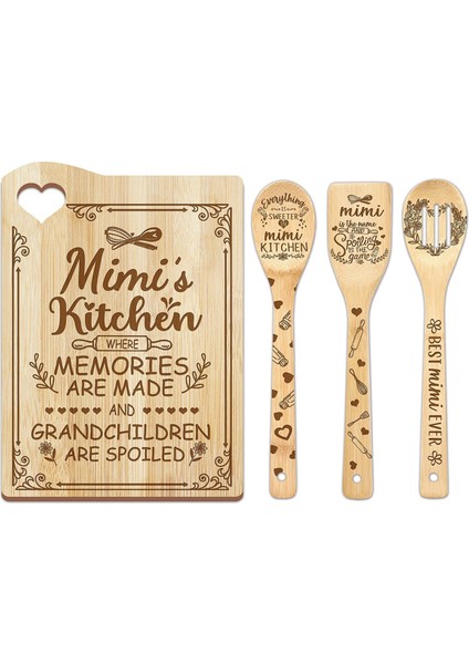 Bambu Kesme Tahtası Anneler Günü Hediyesi Kesme Tahtasımimi (Yurt Dışından)