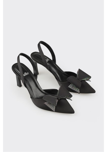 Siyah Kadın Topuklu Ayakkabı fiyatları