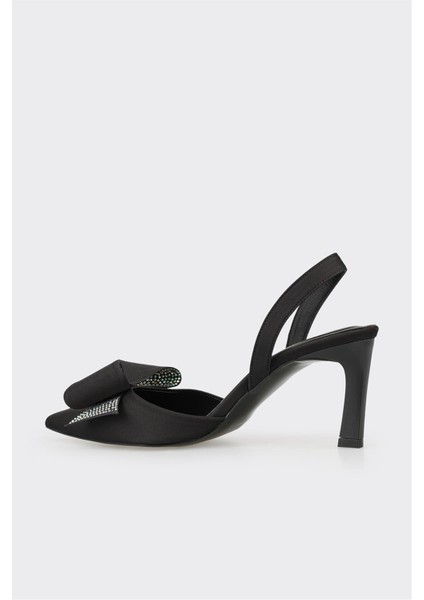 Siyah Kadın Topuklu Ayakkabı modelleri