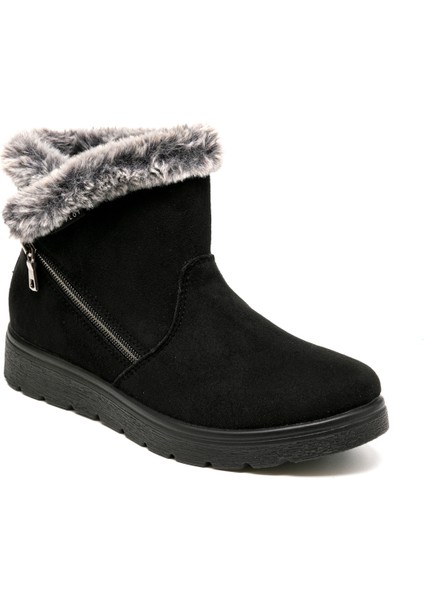 Kadın Bot 45 U30 Ux Fly Flot Cloth Woman Boot Black
