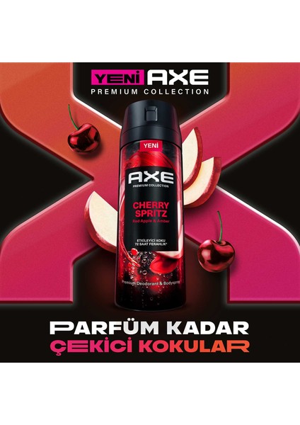 Premium Collection Erkek Sprey Deodorant Cherry Spritz 150 ml + Emerald Sage 150 ml