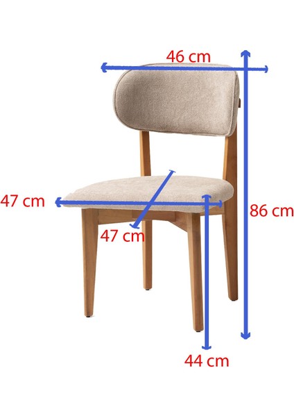 Nergis Sandalye Ahşap Gürgen 4 Lü Set Cafe,restaurant,mutfak,salon,yemek Odası Sandalyesi fırsatları