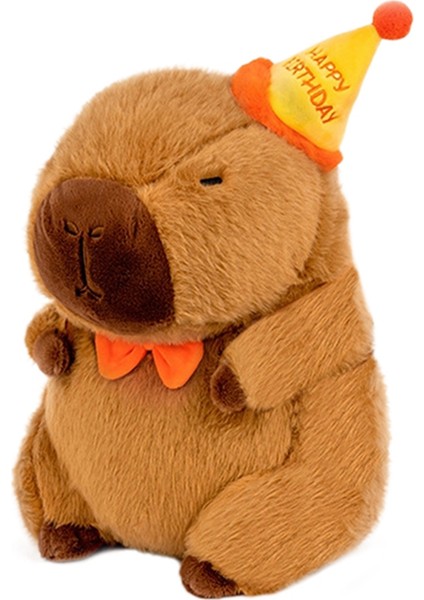 Capybara Peluş Bebek Sevimlianime Tüylü Oyuncak Kawaii Peluş Bebek Hediyesi (Yurt Dışından)