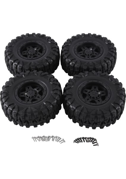 1/10 Rc Paletli Araba Axial Trx4 Için Jant Lastik Seti (Yurt Dışından)