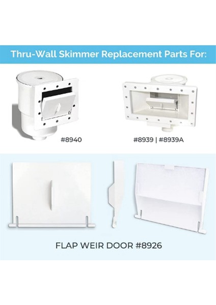 Hayward 8926 Skimmer Için Yedek Damper Plakası (Yurt Dışından)