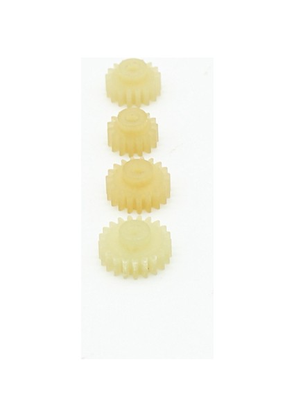 4 Adet Motor Dişli Pinyon Dişlisi 284010-2256 Wltoys 128 Rc Araba Parçaları Için (Yurt Dışından)