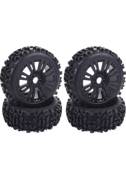 4 Adet 120MM 18 Rc Off-Road Buggy Lastikleri Tekerlek 17MM Altıgen (Yurt Dışından)