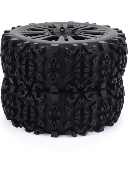 4 Adet 120MM 18 Rc Off-Road Buggy Lastikleri Tekerlek 17MM Altıgen (Yurt Dışından)