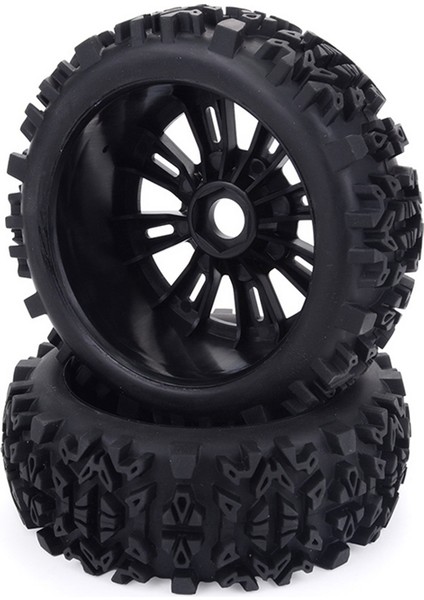 4 Adet 120MM 18 Rc Off-Road Buggy Lastikleri Tekerlek 17MM Altıgen (Yurt Dışından)