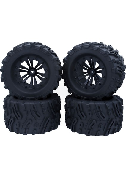 4 Adet 125MM 1.9 Beadlock Jant Lastik Seti 1/10 Rc Paletli Araba Için (Yurt Dışından)