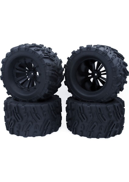 4 Adet 125MM 1.9 Beadlock Jant Lastik Seti 1/10 Rc Paletli Araba Için (Yurt Dışından)