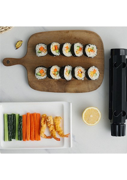 10 Adet Kendin Yap Suşi Makinesi Suşi Aletleri Hızlı Suşi Rulo Pirinç Et Siyah (Yurt Dışından) indirimleri