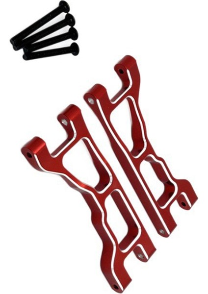 Rc Araba Yükseltme Ön Salıncak Kolları Yukarı Kiti 1/12 UD1201 Kırmızı (Yurt Dışından)
