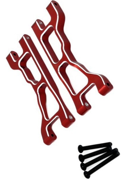 Rc Araba Yükseltme Ön Salıncak Kolları Yukarı Kiti 1/12 UD1201 Kırmızı (Yurt Dışından)