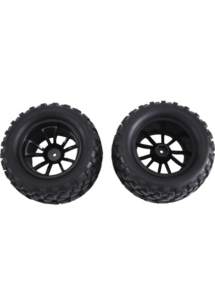 12MM Altıgen Rc Tekerlekler Lastikler 1/10 Ölçekli Rc Kamyon Lastikler Için, B (Yurt Dışından)