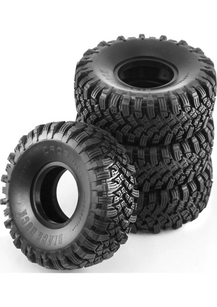 110 Rc Paletli Eksenel SCX10 Için 4 Adet 115MM Kauçuk Çamur Grappler Lastiği (Yurt Dışından)