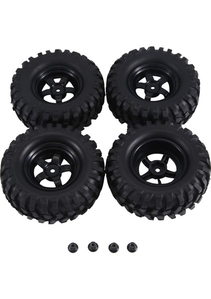 4 Adet 96MM 1.9 Inç Lastik ve Jantlar Axial SCX10 1:10 Rc Araba Için, B (Yurt Dışından)
