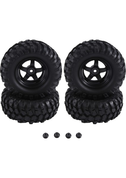 4 Adet 96MM 1.9 Inç Lastik ve Jantlar Axial SCX10 1:10 Rc Araba Için, B (Yurt Dışından)