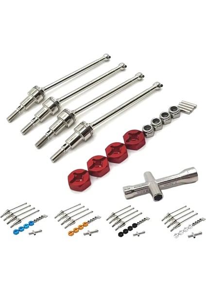 Scy 116 Q117 W130 Rc Fırça Uzaktan Kumandalı Araba Parçaları Gümüş (Yurt Dışından)