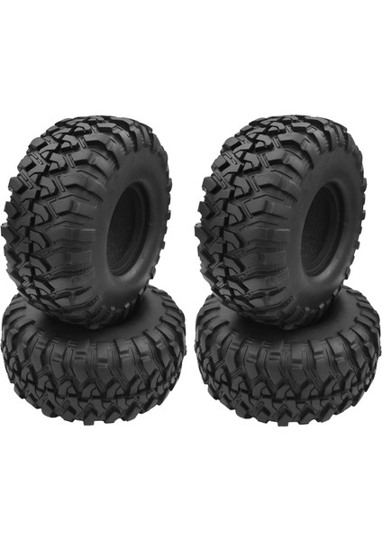 4 Adet 118MM 1.9 Kauçuk Lastik Tekerlek Lastiği 110 Rc Paletli Araba Traxxas Için (Yurt Dışından)