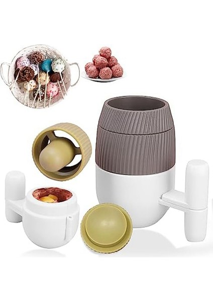 Köfte Makinesi 2 Adet Yapışmaz Köfte Topu Makinesi (Yurt Dışından)
