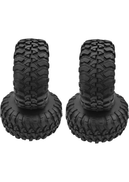 4 Adet 118MM 1.9 Kauçuk Lastik Tekerlek Lastiği 110 Rc Paletli Araba Traxxas Için (Yurt Dışından)