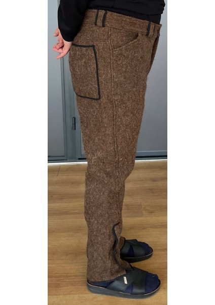 Ahsen Keçe Yelek ve Pantolon Takımı