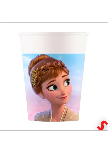 Frozen 2 Wind Spirit Karton Bardak - 8 Adet