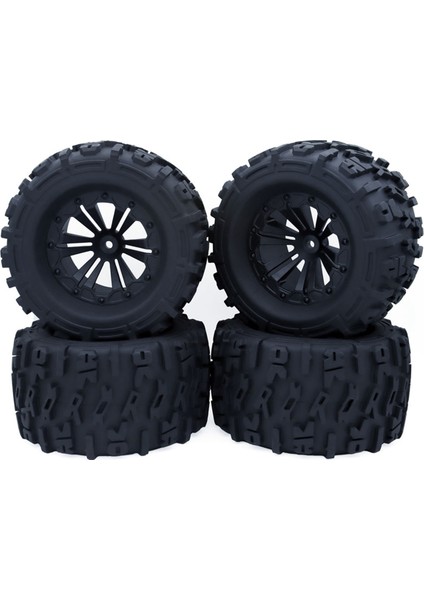 4 Adet 125MM 1.9 Beadlock Jant Lastik Seti 1/10 Rc Paletli Araba B (Yurt Dışından)