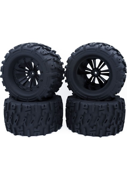 4 Adet 125MM 1.9 Beadlock Jant Lastik Seti 1/10 Rc Paletli Araba B (Yurt Dışından)