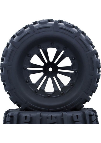 4 Adet 125MM 1.9 Beadlock Jant Lastik Seti 1/10 Rc Paletli Araba B (Yurt Dışından)