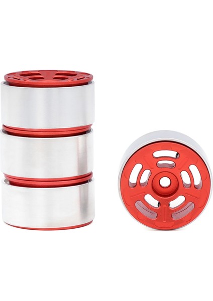 1/24 1/18 Rc Paletli Araba Için Metal Jantlar Çift Delikli 5 Kollu Kırmızı (Yurt Dışından) fırsatları
