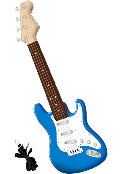 Çocuklar Için Gitar Oyuncağı 4 Telli Elektrik Gitar Müzik Aletleri C (Yurt Dışından)
