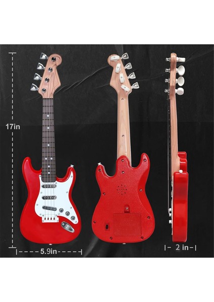 Çocuklar Için Gitar Oyuncağı 4 Telli Elektrik Gitar Müzik Aletleri C (Yurt Dışından) indirimleri
