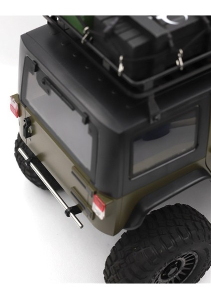 110 SCX10 Trx4 Lcg Rc Araba Parçaları Kırmızı Için Ön ve Arka Tampon Takımı (Yurt Dışından)