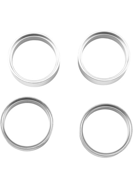 4 Adet 1.0 Inç Beadlock Jant Kelepçe Halkası 1/24 Rc Araba Için SCX24,2 (Yurt Dışından)