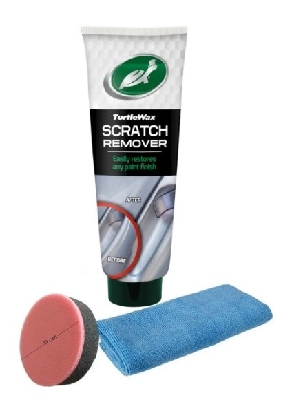İnce Çizik Giderici Pasta 100 ml + Uygulama Süngeri + Mikrofiber Bez