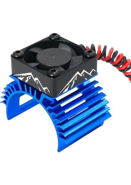 540 550 3650 3660 3674 Motor Isı Emici Rc Araba Radyatör Fanı Mavisiyah (Yurt Dışından)