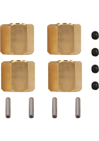 SCX10 CC01 Wraıth Gen 8 Genişletme 12MM Geniş Pirinç Konnektör, 12MM (Yurt Dışından)