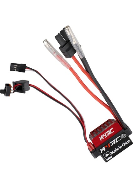 60A Esc Rc Araba Esc Fırçalı Elektrikli Hız Kontrol Cihazı Traxxas-Plug Için (Yurt Dışından)