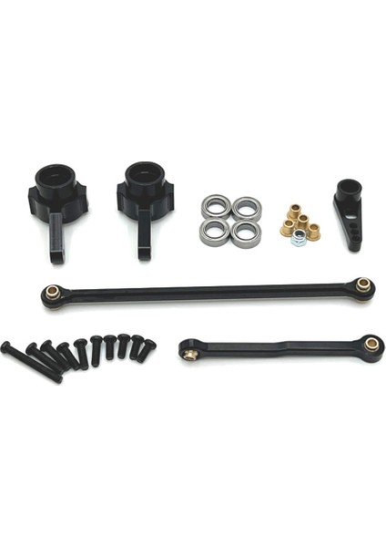 Rc Araba Direksiyon Kolu Takımı 112 MN82 MN78 D90 D91 D96 MN98 Siyah (Yurt Dışından)