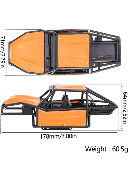Rc Araba Gövde Kabuğu Şasi Kiti 118 TRX4M Rc Aksesuarları Yeşil (Yurt Dışından) fırsatları
