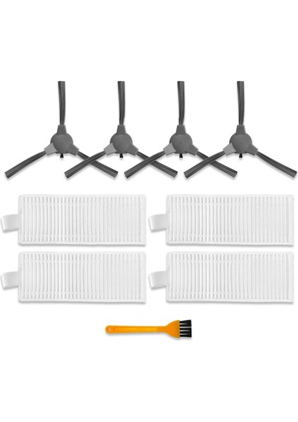 Lıectroux V3S Pro Robot Süpürge Parçaları Için Hepa Filtre ve Yan Fırça (Yurt Dışından)