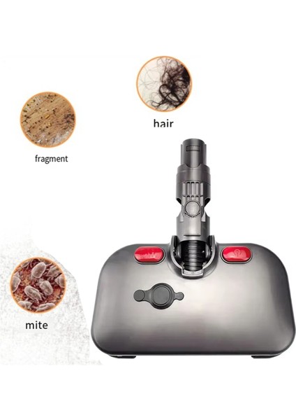 Elektrikli Paspas Başlığı Sprey Aparatı Paspas Temizleme Başlığı Dyson V6 DC58 DC59 DC62 DC72 DC74 Kablosuz Çubuk Elektrikli Süpürge (Yurt Dışından) modelleri