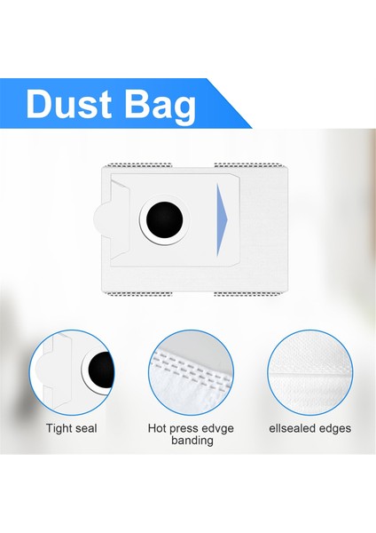 Ecovacs Deebot X5 Omni Için Yedek Parçalar, Rulo Fırça, Hepa Filtreler, Mendiller, Toz Torbaları, Yan Fırçalar Içeren Aksesuar Seti (Yurt Dışından) fiyatları