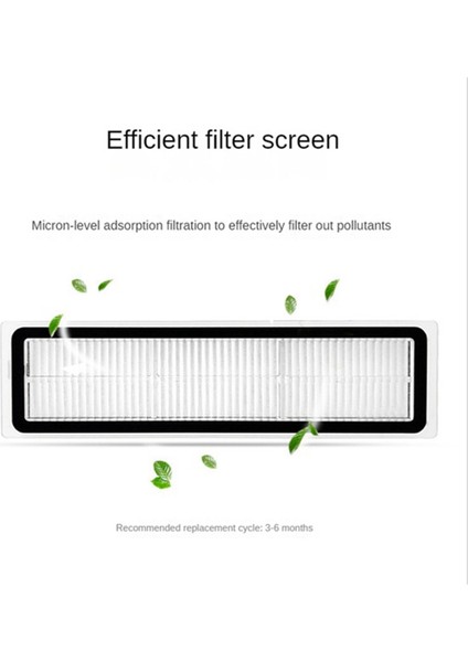 Dreame D9 / D9 Max / L10 Pro Vakum Parçaları Için Uygundur Silindir Yan Fırça Hepa Filtre Paspas Bezi (Yurt Dışından) fiyatları