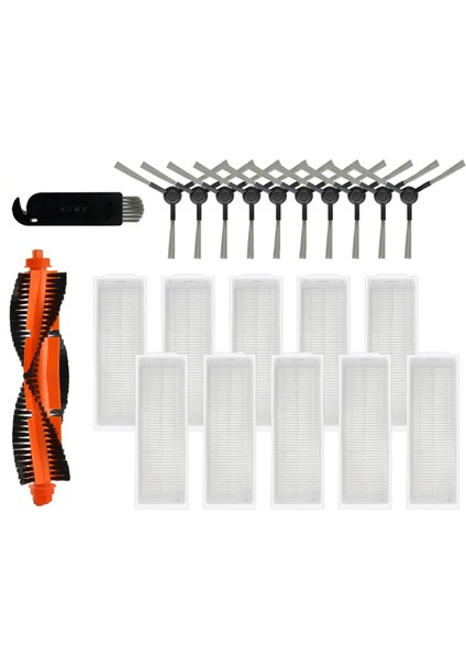 Conga 3290/3490/3690 / Xiaomi Mijia STYJ02YM / Viomi V2 / V2 Pro / V3 Elektrikli Süpürge Için Rulo Filtre Fırçası (Yurt Dışından)
