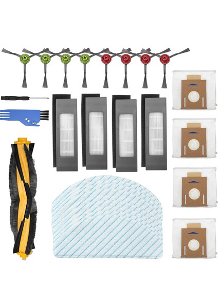 Aksesuar Kiti Değiştirme Ecovacs Deebot Ozmo 920 950 T8 T9 Aıvı Max N8 Serisi Robotlu Süpürge Parçaları (Yurt Dışından)