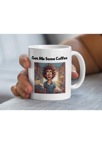 Bana Biraz Kahve Alın Anime Kupa, Anime Komik Kupa, Anime Hediye