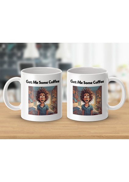 Bana Biraz Kahve Alın Anime Kupa, Anime Komik Kupa, Anime Hediye fiyatları